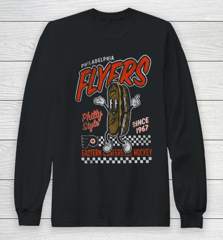 Philadelphia Flyers Mitchell &Amp; Ness Youth Concession Stand Long Sleeve T-Shirt
