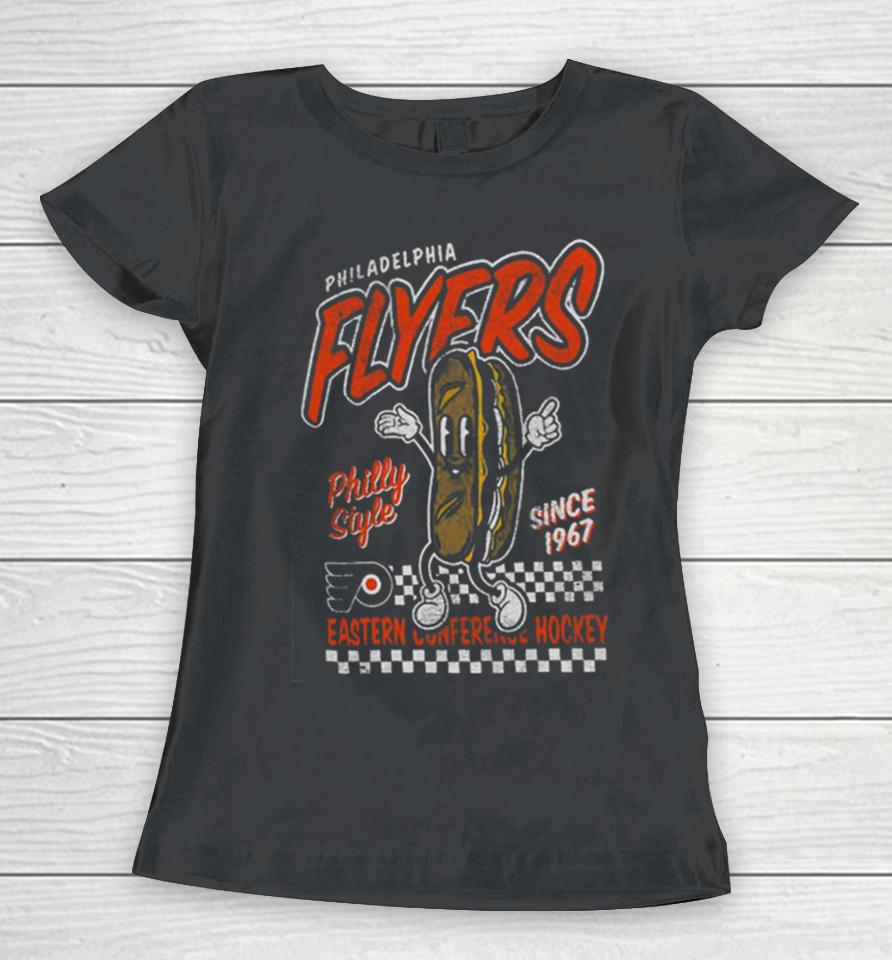 Philadelphia Flyers Mitchell &Amp; Ness Youth Concession Stand Women T-Shirt