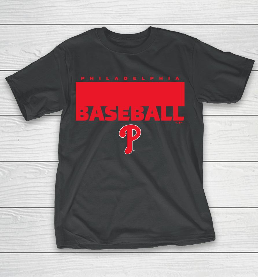Philadelphia Phillies Baseball Fanatics Branded Gain Ground T-Shirt