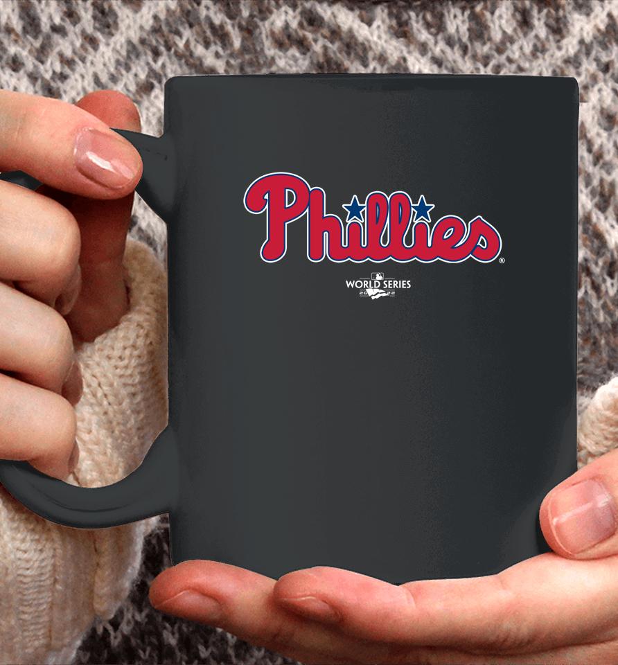 Philadelphia Phillies Bryce Harper Red 2022 World Series Coffee Mug