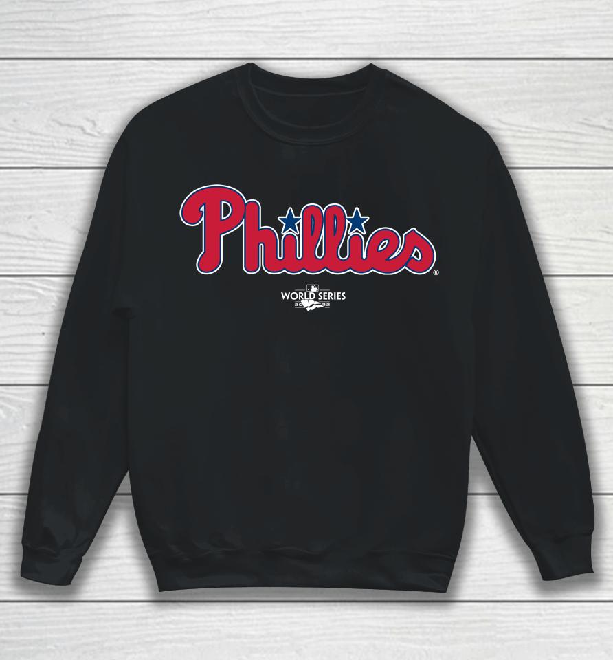Philadelphia Phillies Bryce Harper Red 2022 World Series Sweatshirt