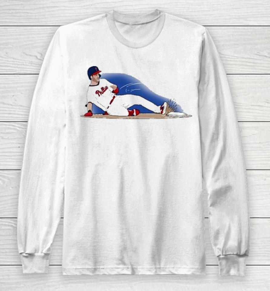 Philadelphia Phillies Ibew Local 98 Trea Turner Long Sleeve T-Shirt