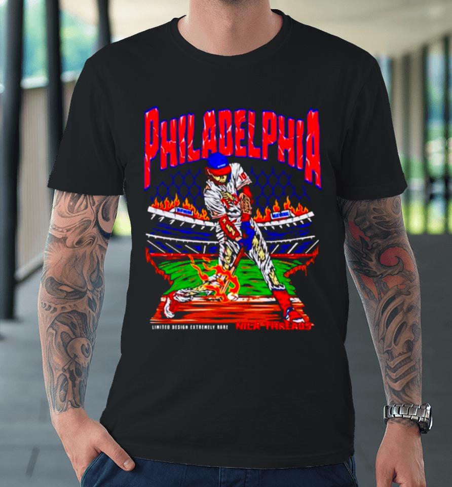 Philadelphia Phillies J.t. Realmuto Skeleton Premium T-Shirt
