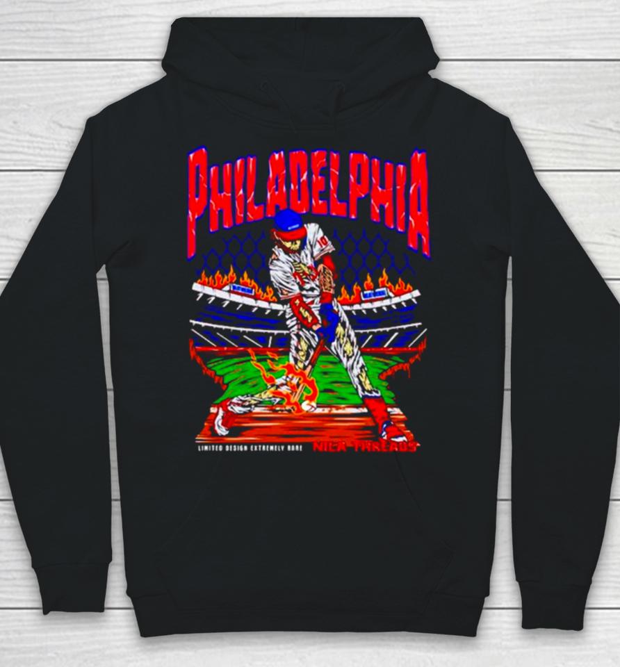 Philadelphia Phillies J.t. Realmuto Skeleton Hoodie