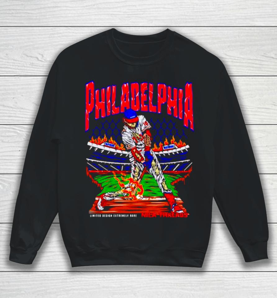 Philadelphia Phillies J.t. Realmuto Skeleton Sweatshirt