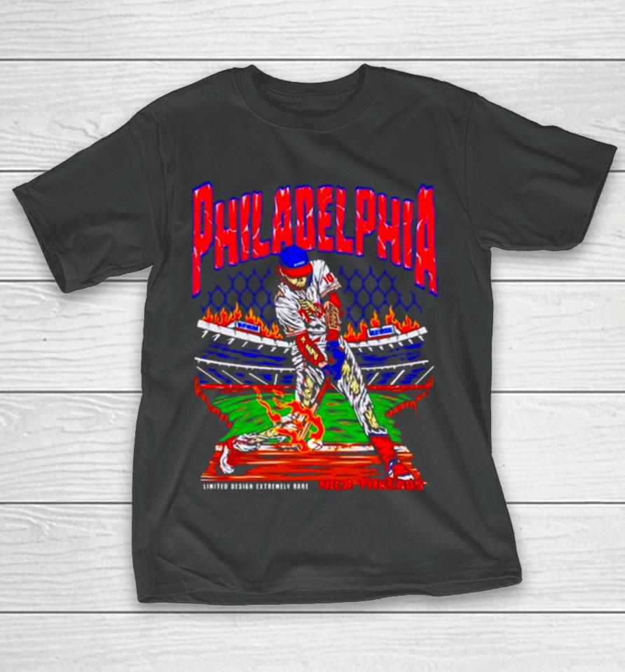 Philadelphia Phillies J.t. Realmuto Skeleton T-Shirt