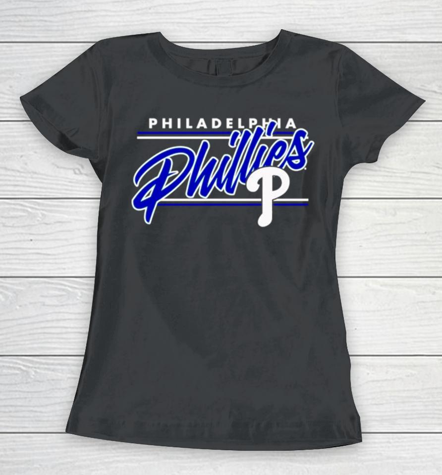 Philadelphia Phillies Mlb Baseball Vintage Women T-Shirt