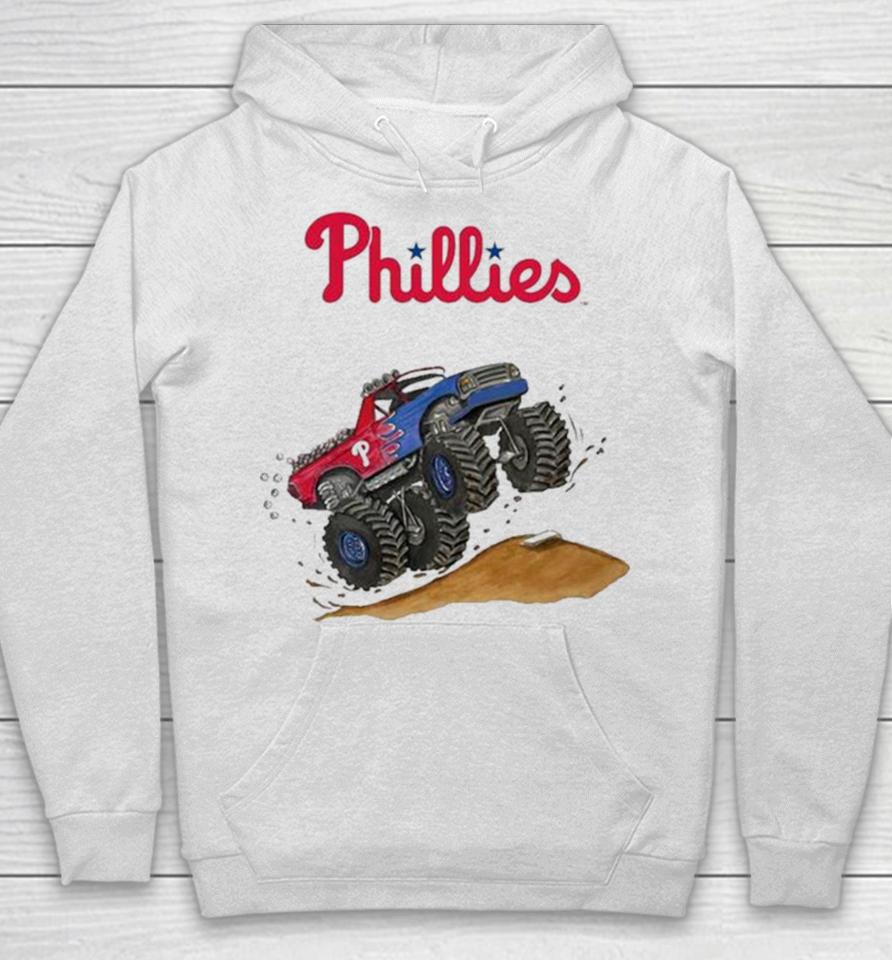 Philadelphia Phillies Monster Truck Mlb Hoodie