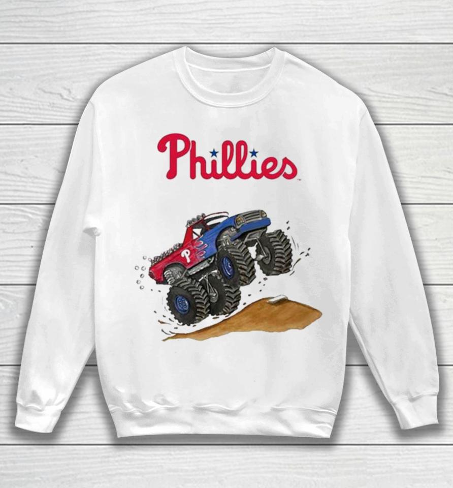 Philadelphia Phillies Monster Truck Mlb Sweatshirt
