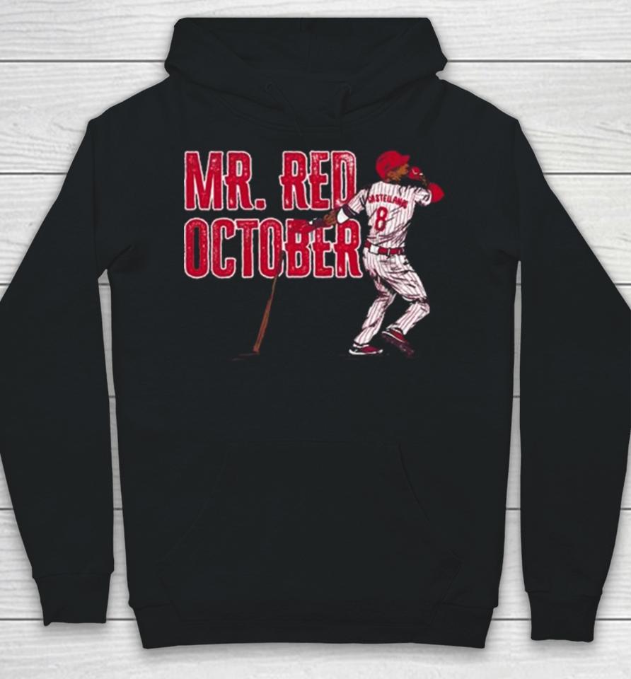 Philadelphia Phillies Nick Castellanos Mr Red October Hoodie