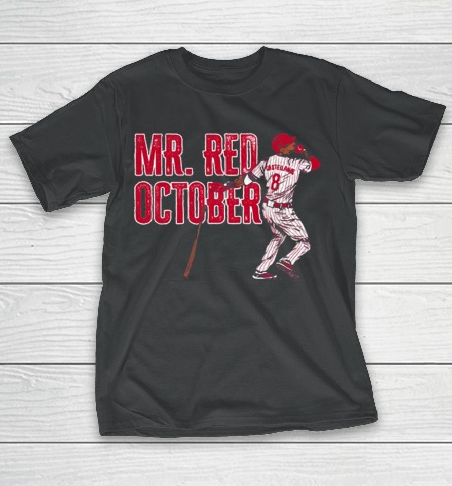 Philadelphia Phillies Nick Castellanos Mr Red October T-Shirt
