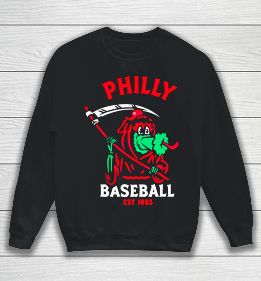 Philadelphia Phillies Philly Reaper Baseball Est 1883 Sweatshirt