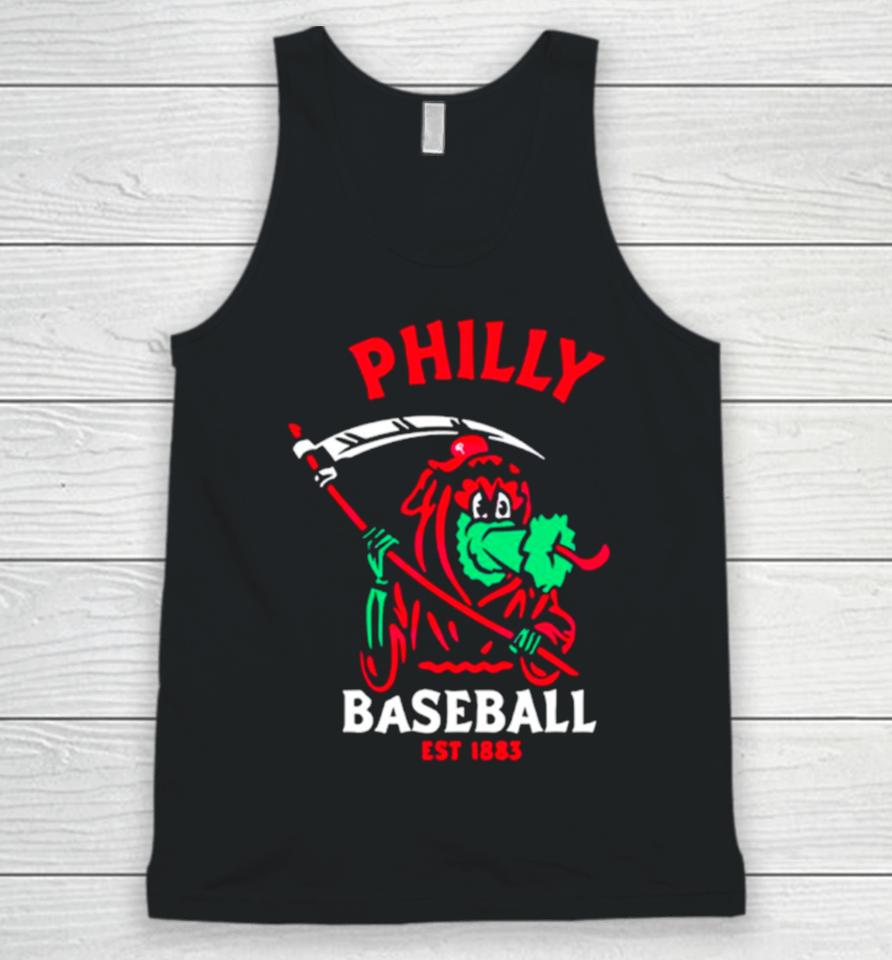 Philadelphia Phillies Philly Reaper Baseball Est 1883 Unisex Tank Top