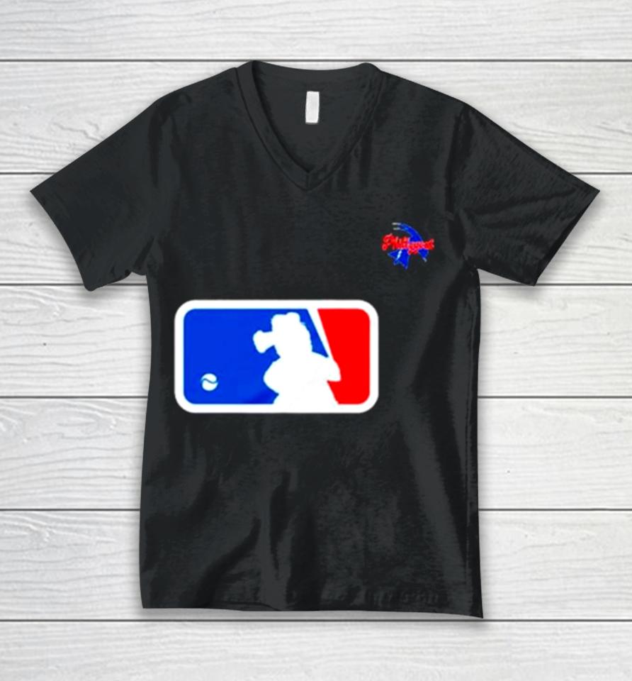 Philadelphia Phillies Phillygoat Major Baseball Unisex V-Neck T-Shirt