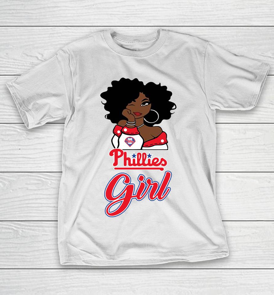 Philadelphia Philliess Girl Mlb T-Shirt
