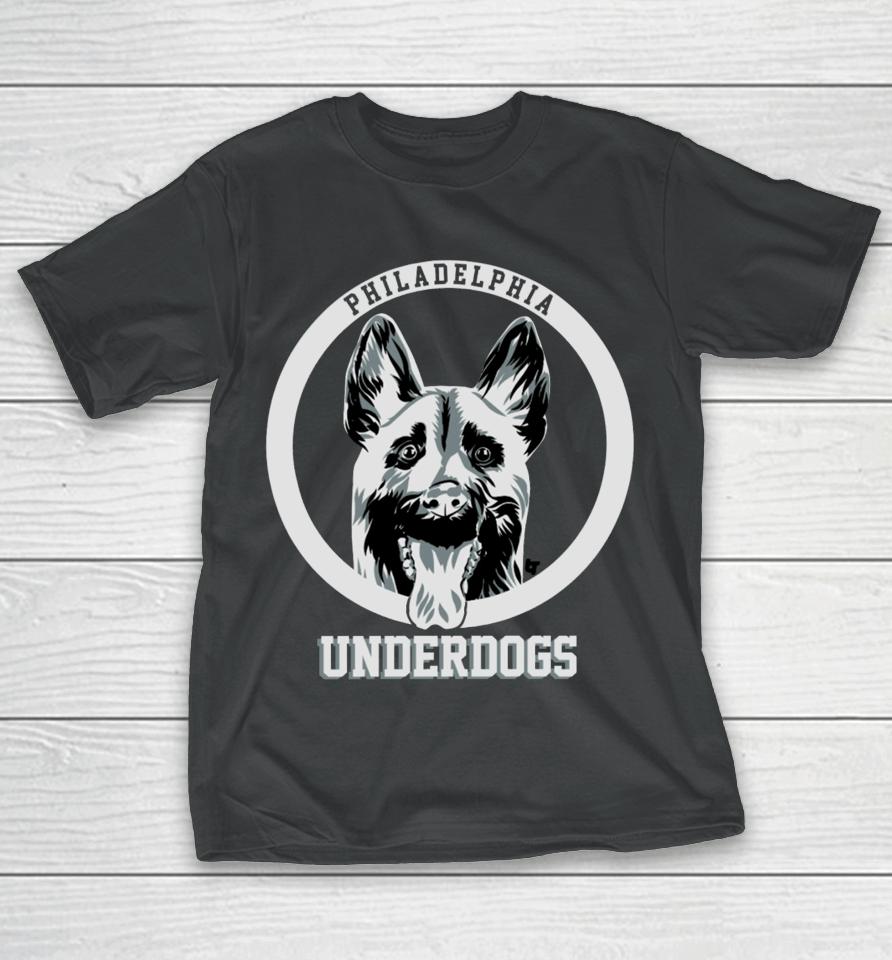 Philadelphia Underdogs T Shirt Philly Dawgs T-Shirt