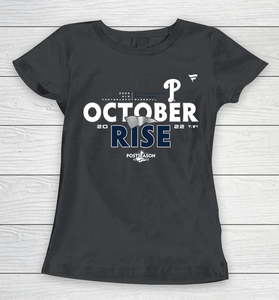 Phillies October Rise Women T-Shirt