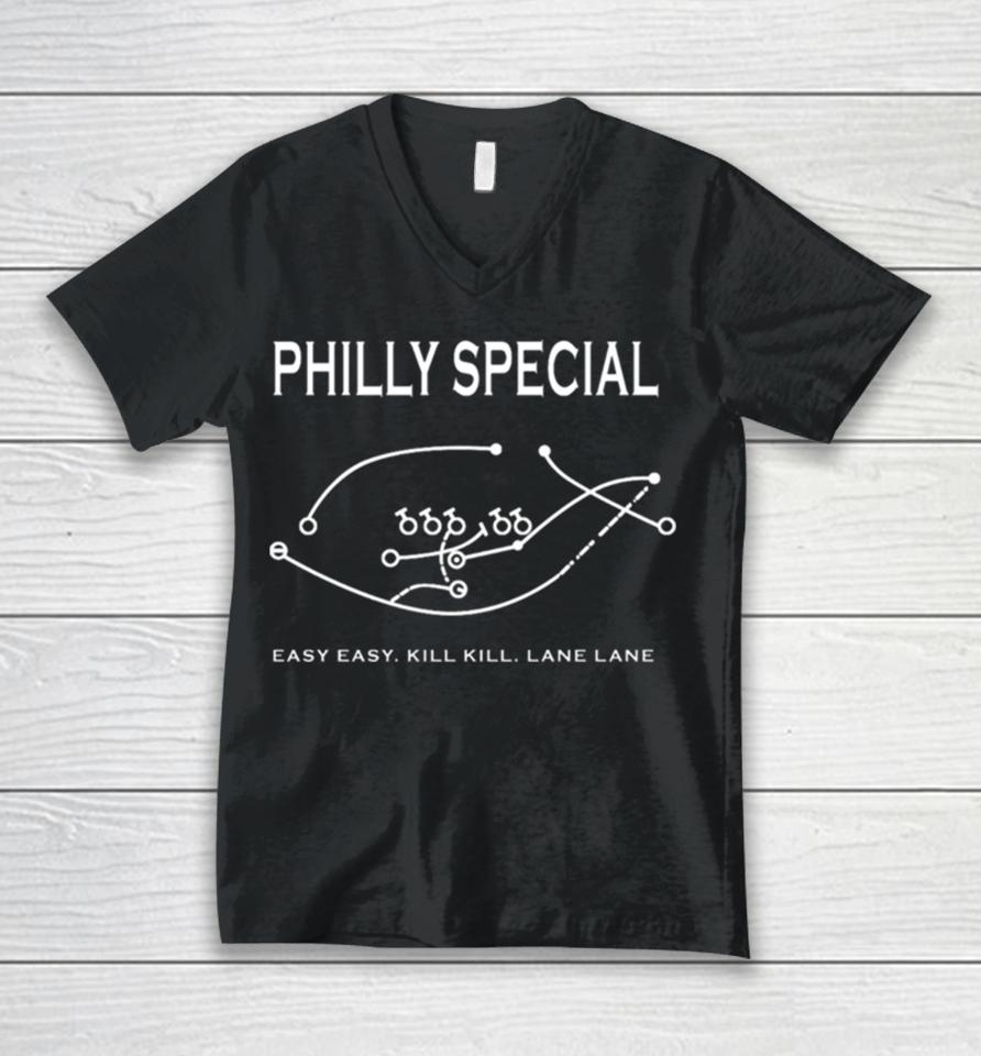 Philly Special Philadelphia Eagles Unisex V-Neck T-Shirt