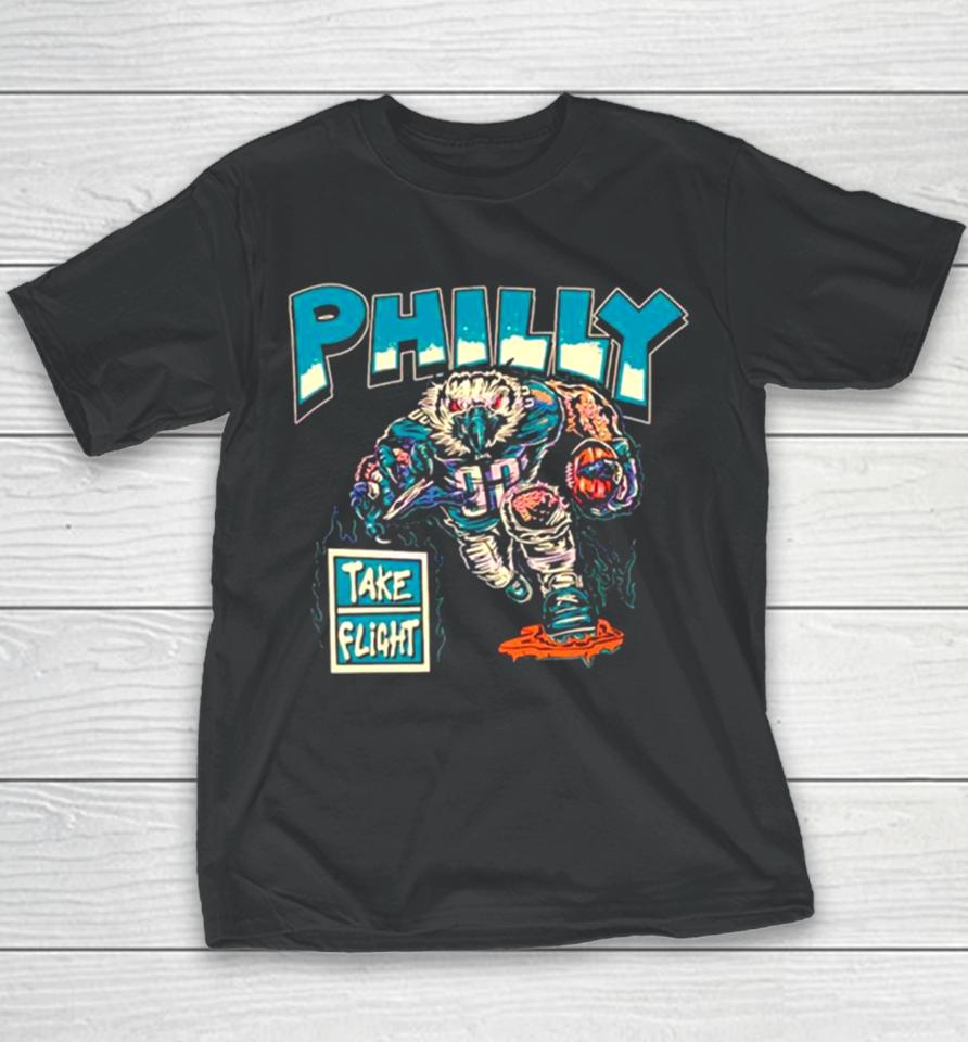 Philly Take Flight Philadelphia Eagles Youth T-Shirt