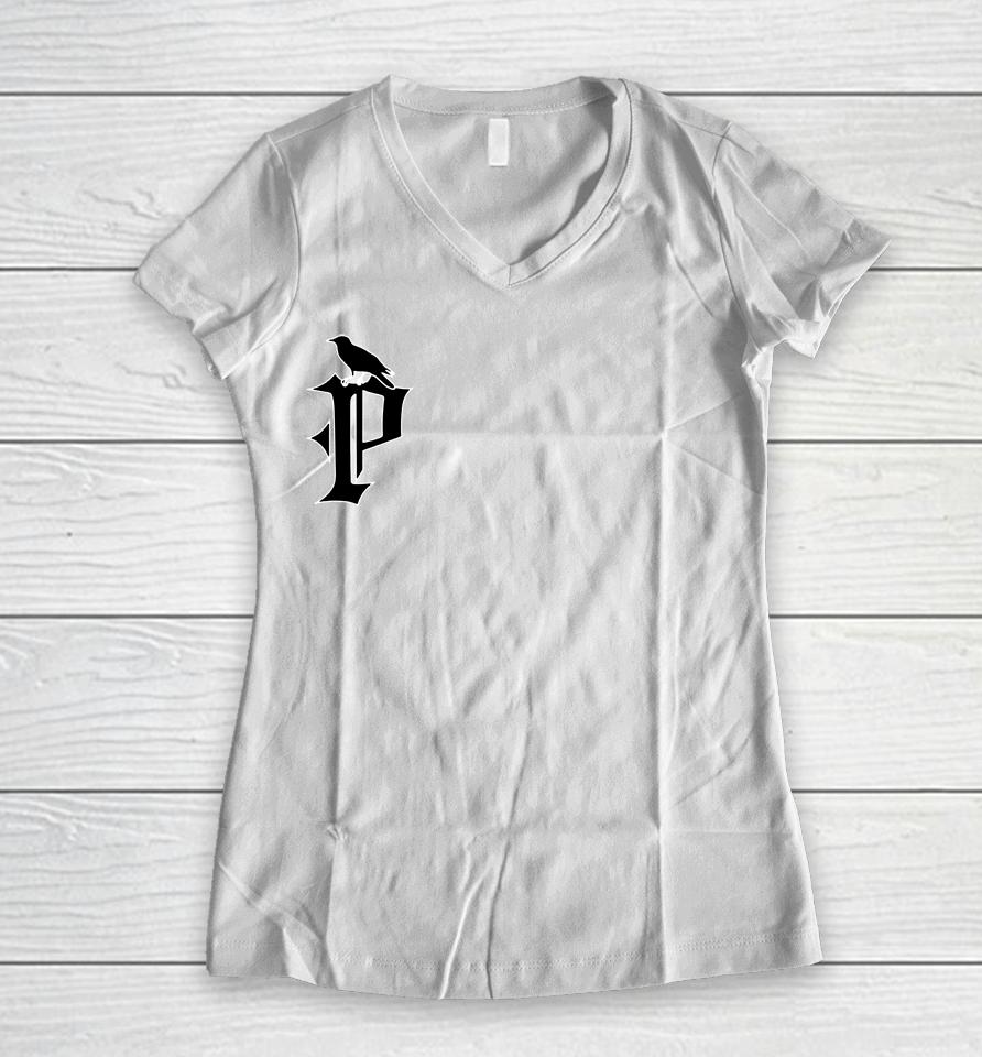 Philza Merch Store Gothic Ph1Lza Women V-Neck T-Shirt