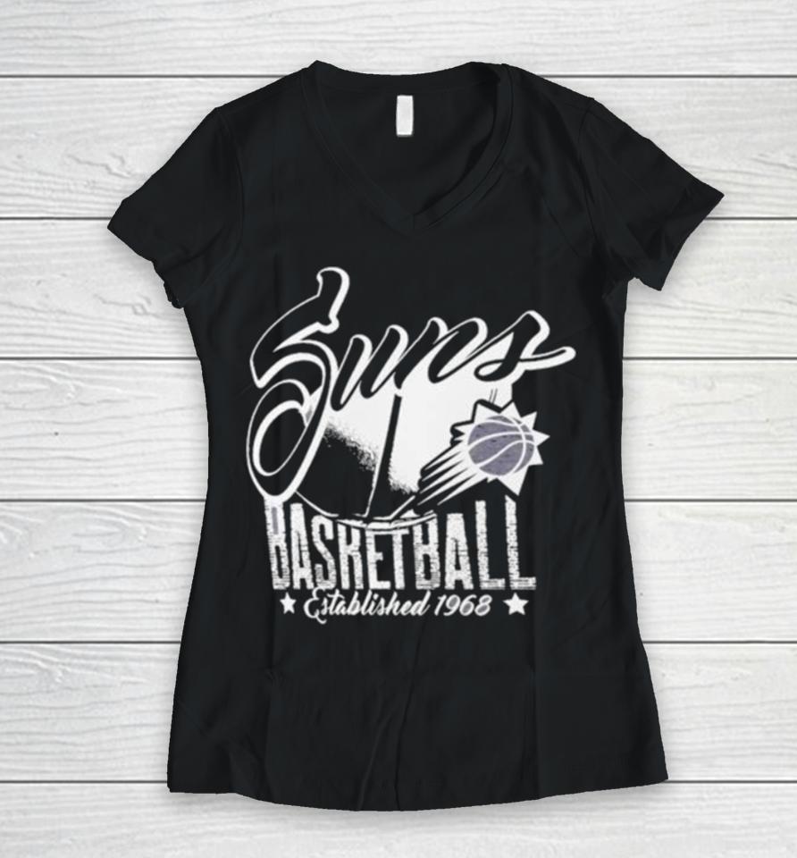 Phoenix Suns Basketball Winner 2024 Women V-Neck T-Shirt