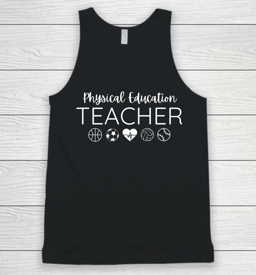 Physical Education Teacher Unisex Tank Top