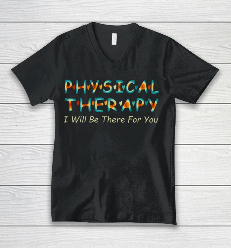 Physical Therapy Mom Therapist Unisex V-Neck T-Shirt