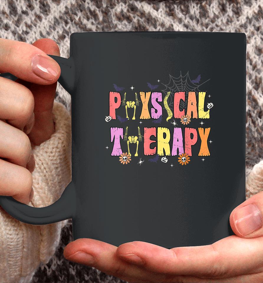 Physical Therapy Shirt - Spooky Halloween Physical Therapist Coffee Mug