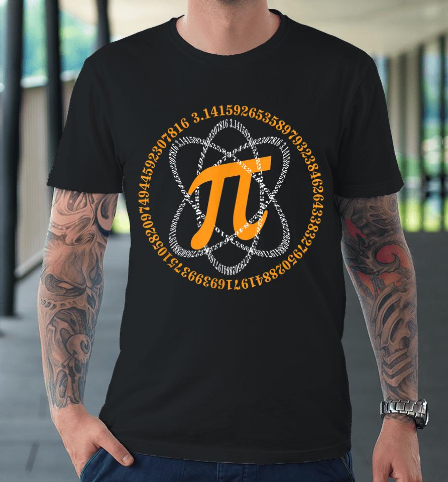 Pi Day Atom Pi Premium T-Shirt