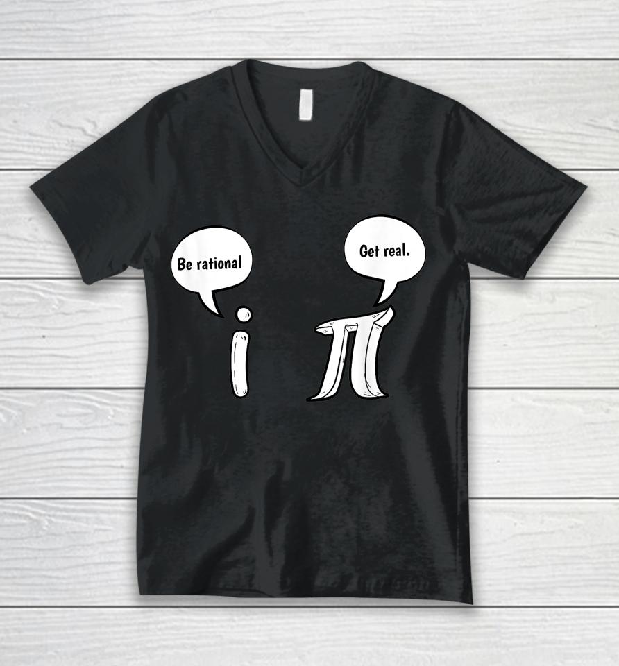 Pi Day Gift Funny Unisex V-Neck T-Shirt