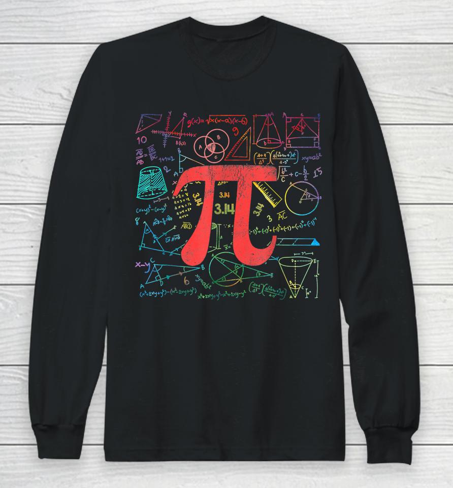 Pi Day Math Equation Long Sleeve T-Shirt