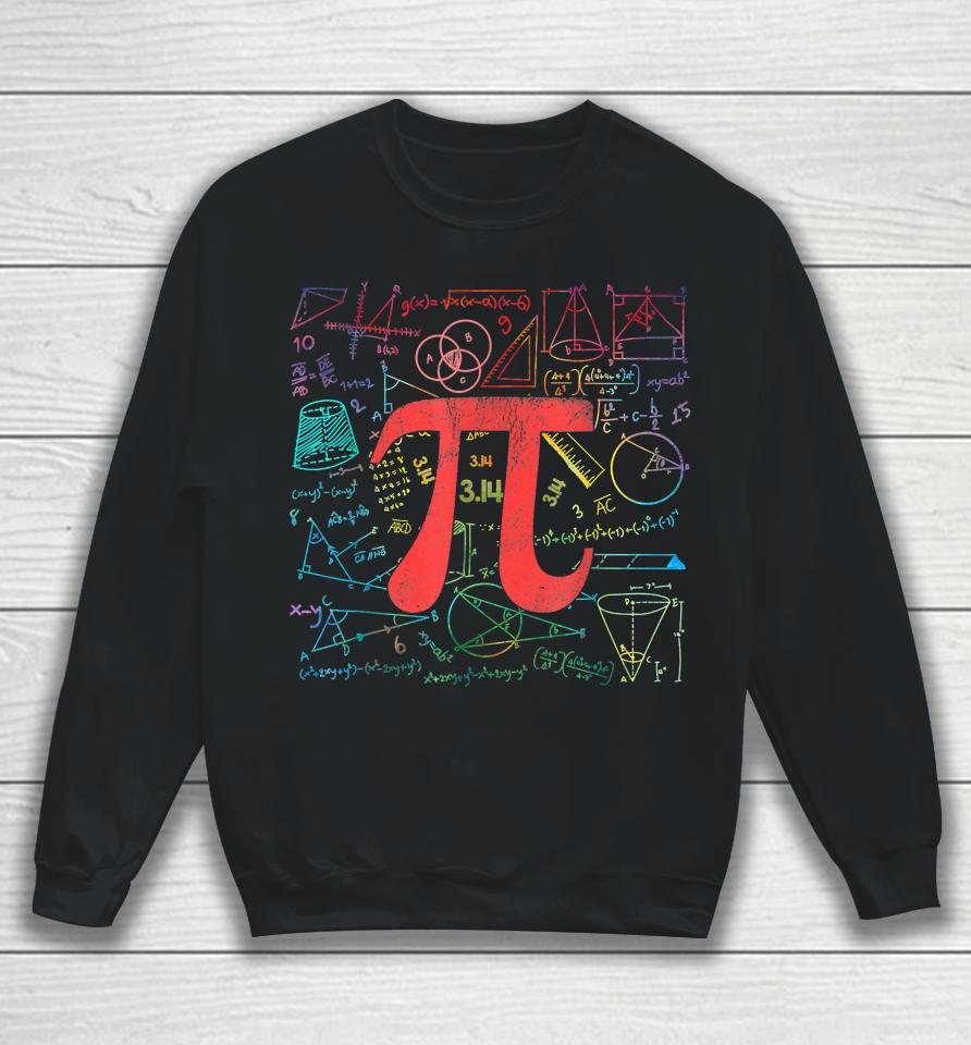 Pi Day Math Equation Sweatshirt