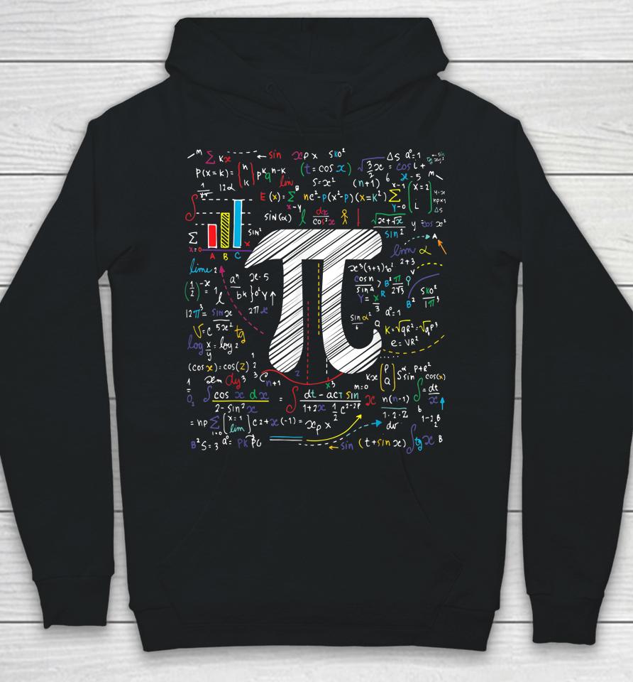 Pi Day Math Equation Teacher Student Geek Gifts Hoodie