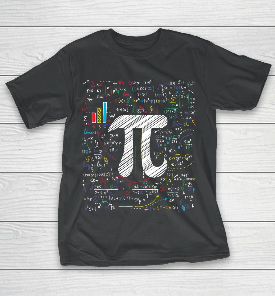 Pi Day Math Equation Teacher Student Geek Gifts T-Shirt
