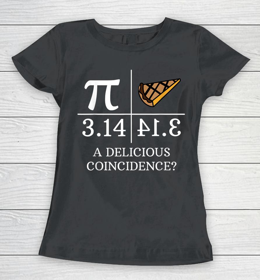 Pi Day Math Teacher Gift Funny Women T-Shirt