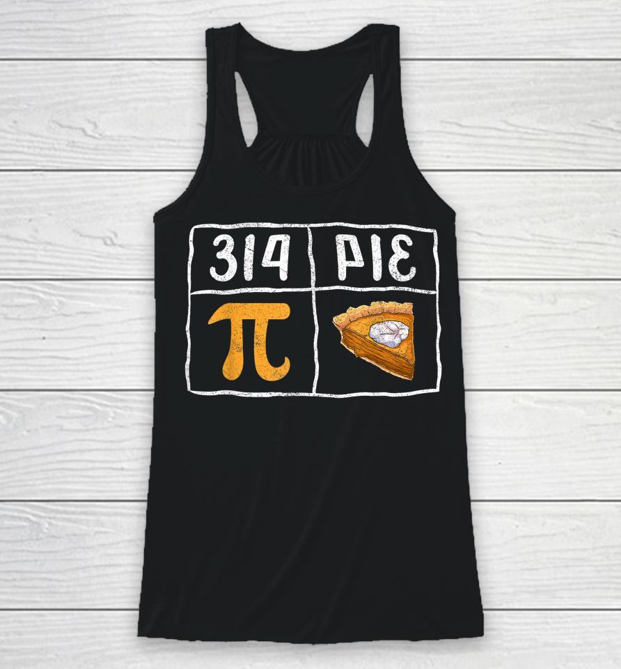 Pi Day Math Teachers Pi Symbol Pie Racerback Tank