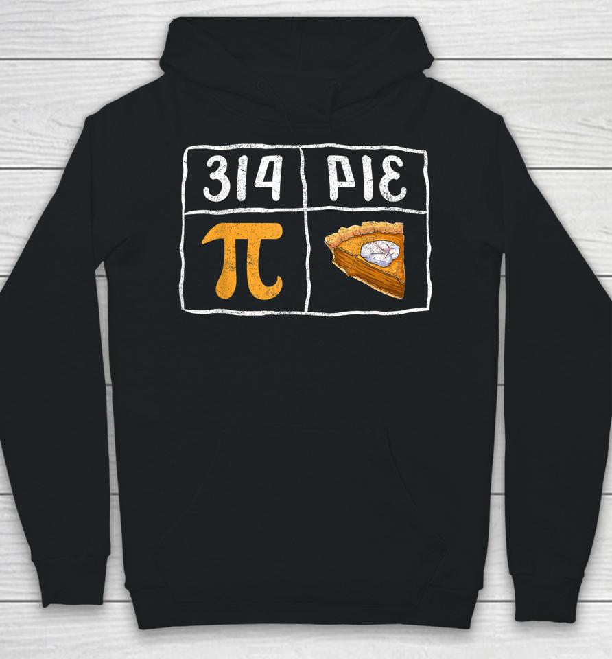 Pi Day Math Teachers Pi Symbol Pie Hoodie