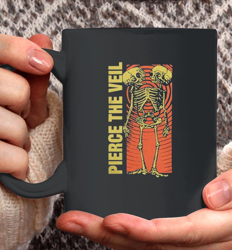 Pierce The Veil Conjoined Skeleton Coffee Mug