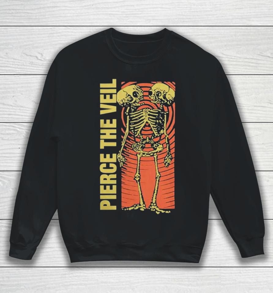 Pierce The Veil Conjoined Skeleton Sweatshirt