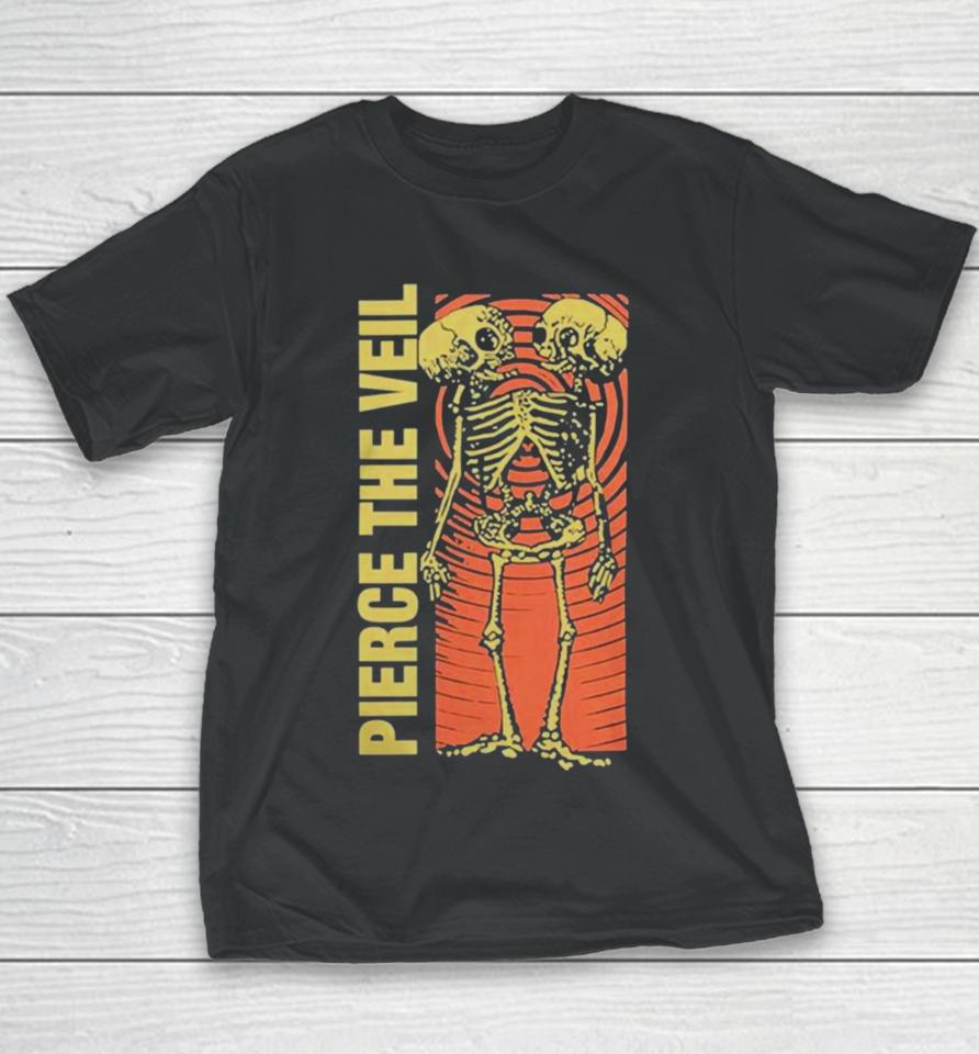 Pierce The Veil Conjoined Skeleton Youth T-Shirt