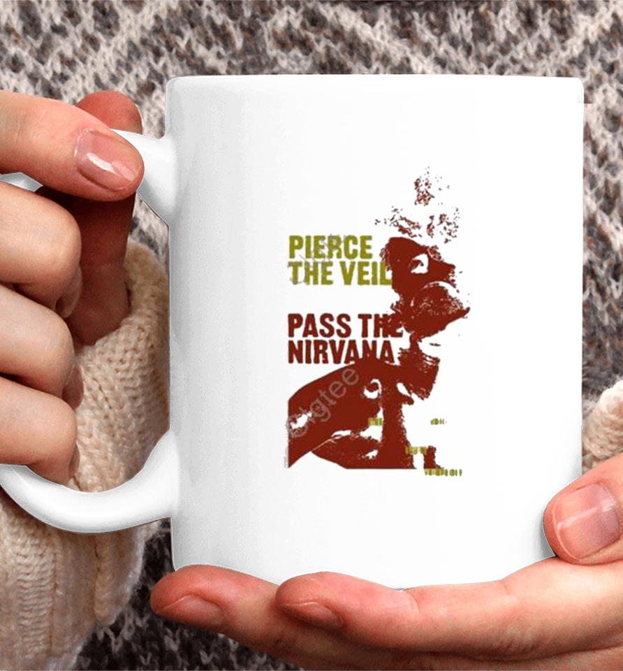 Pierce The Veil Pass The Nirvana Merch Underwater Girl Art Design Coffee Mug