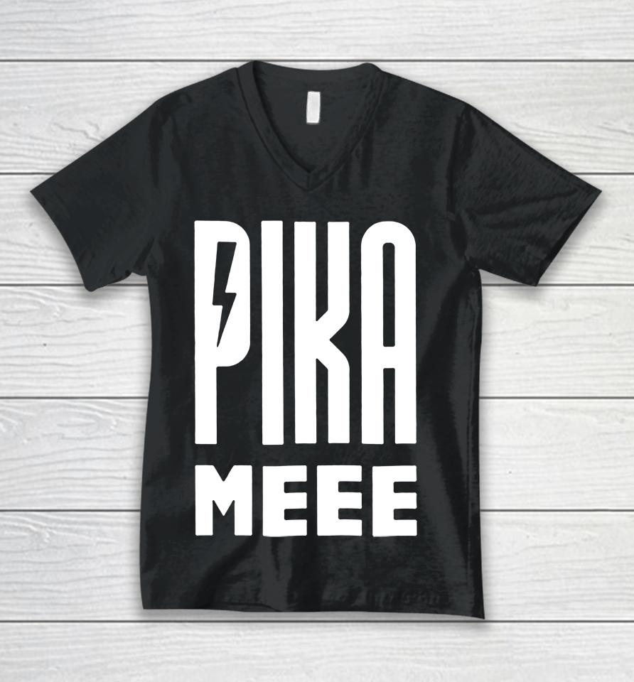 Pikamee Unisex V-Neck T-Shirt