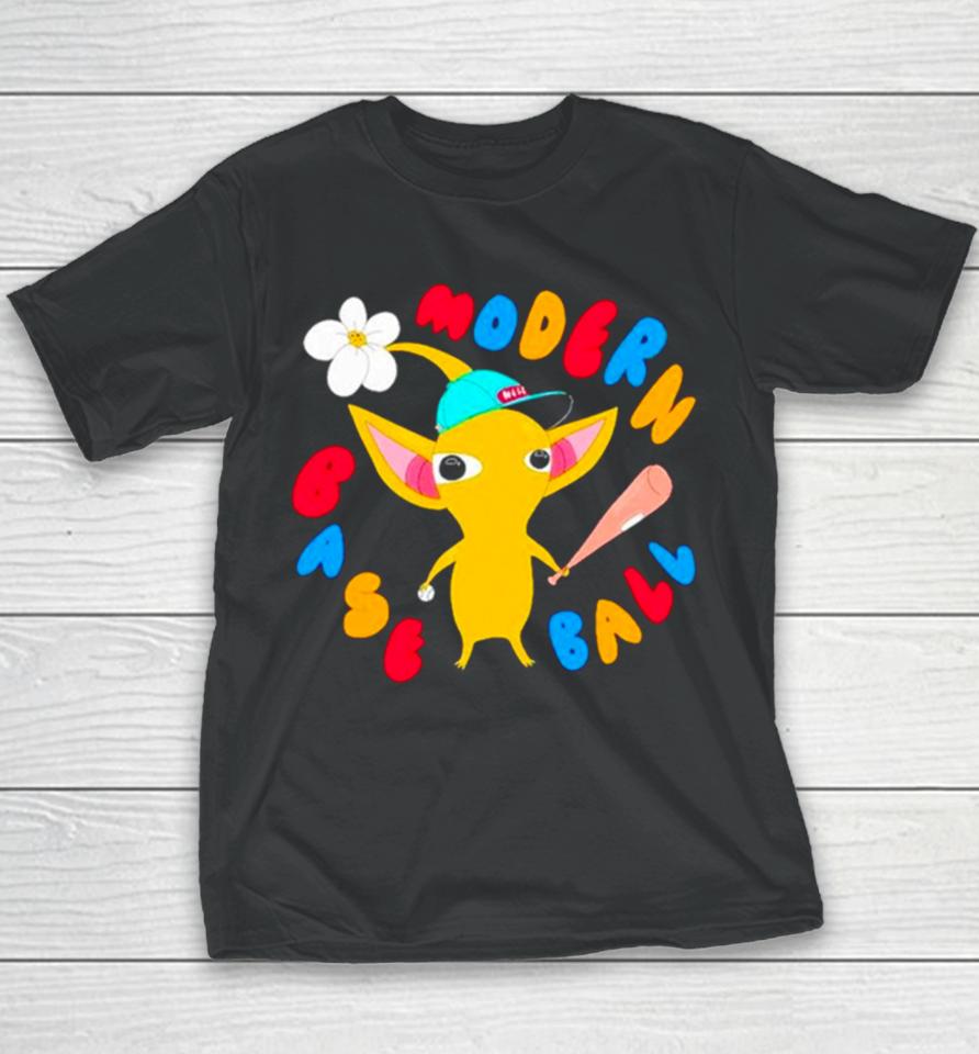 Pikmin Modern Baseball Youth T-Shirt