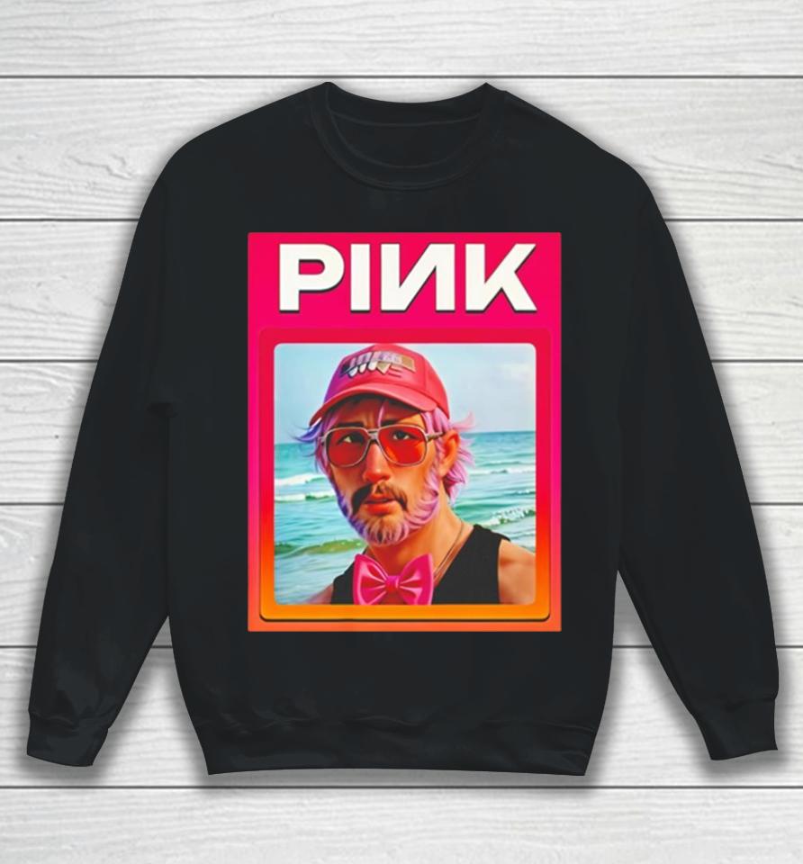Pink Crypto Meme Token Sweatshirt