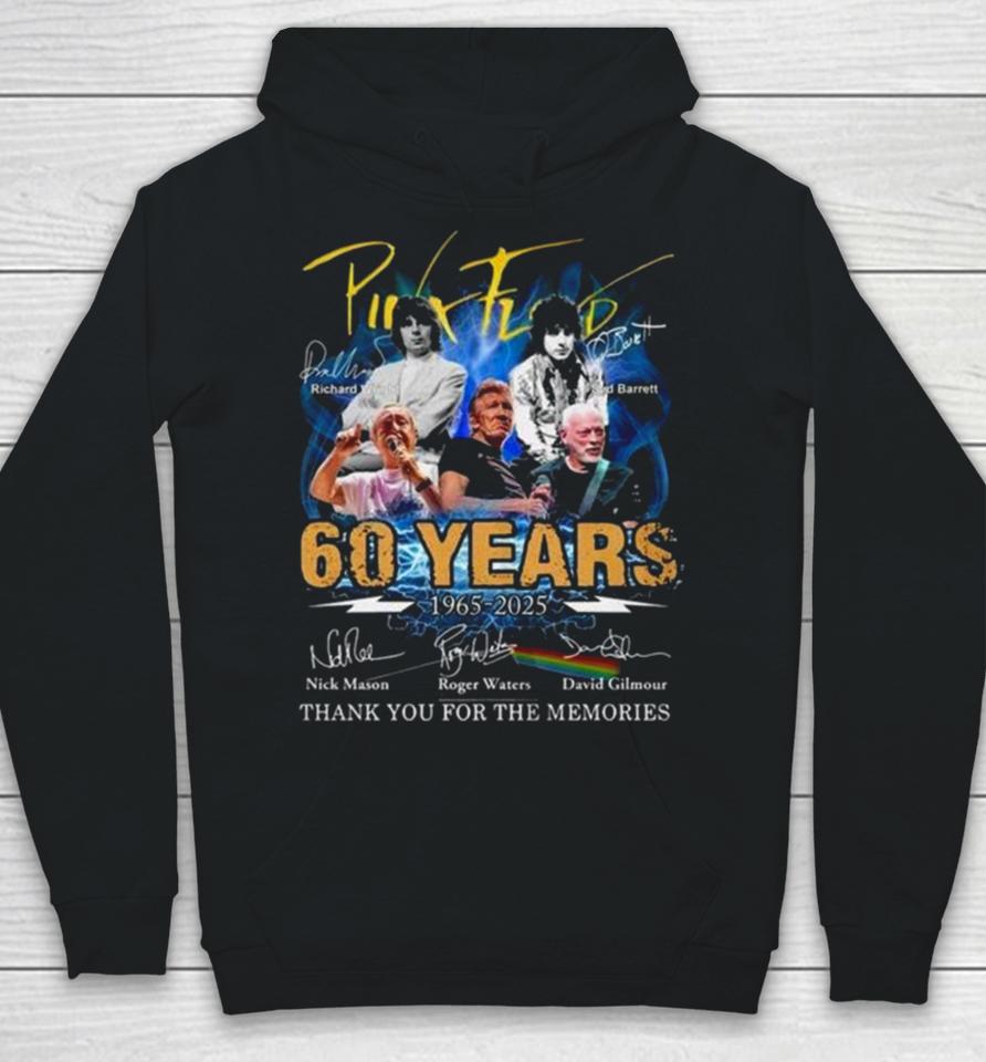 Pink Floyd 60 Years 1965 – 2025 Thank You For The Memories Signatures Hoodie