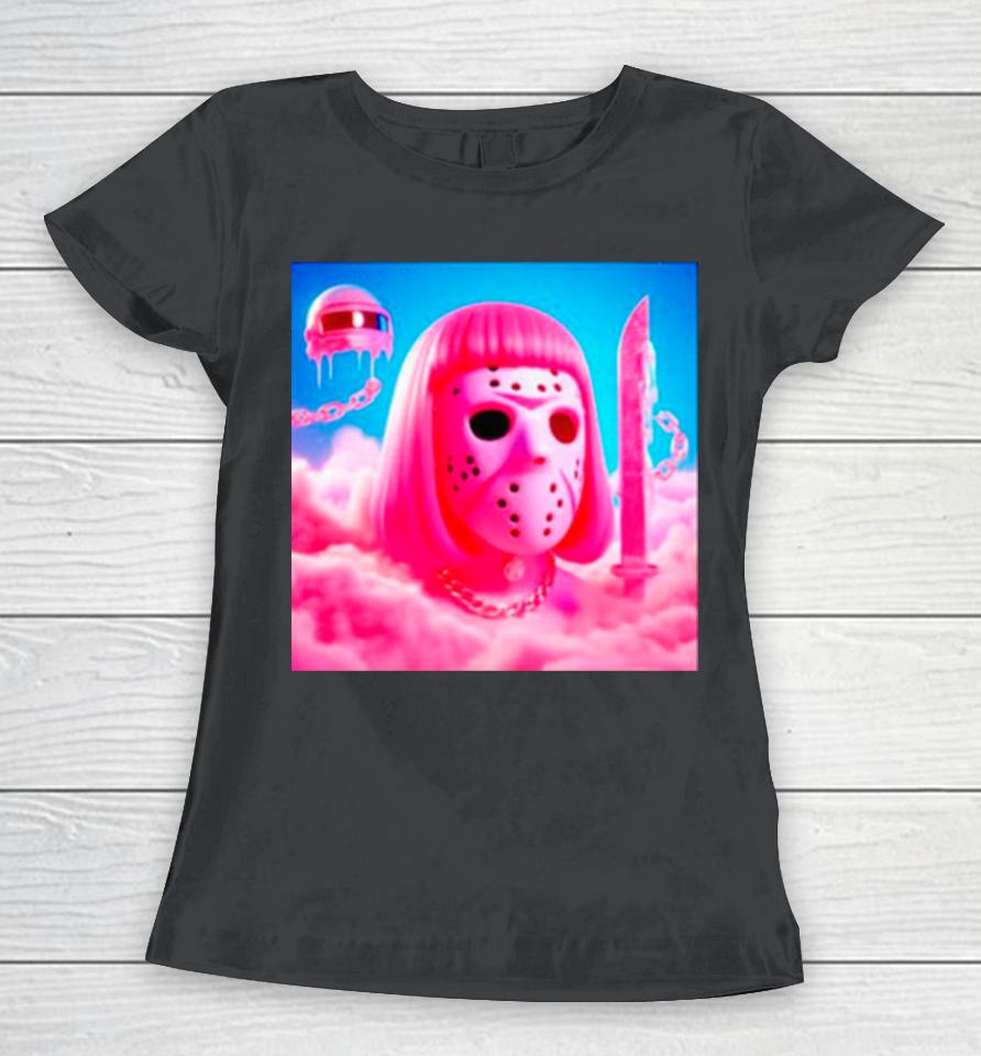Pink Friday The 13Th Jason Women T-Shirt