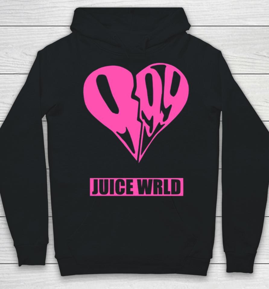Pink Heart Juice Wrld 999 Merchandise Hoodie
