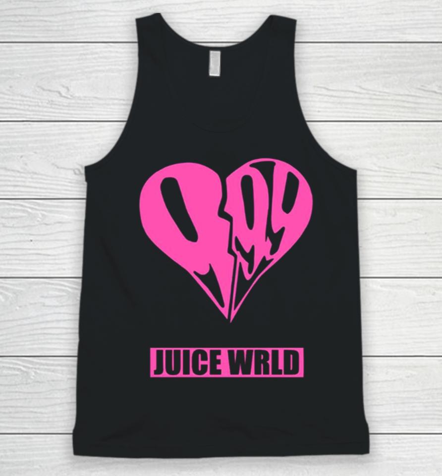 Pink Heart Juice Wrld 999 Merchandise Unisex Tank Top
