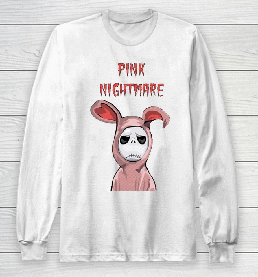 Pink Nightmare Before Christmas Long Sleeve T-Shirt