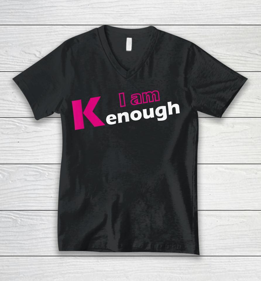 |Pinky I'm Ken I Am Ken Funny Enough Unisex V-Neck T-Shirt